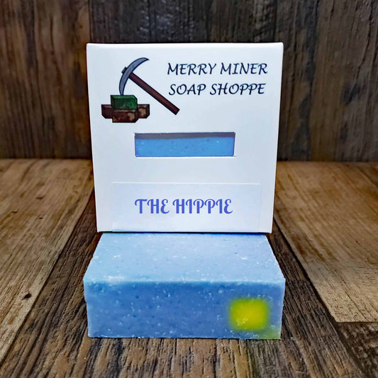 natural bar soap scented as the hippie