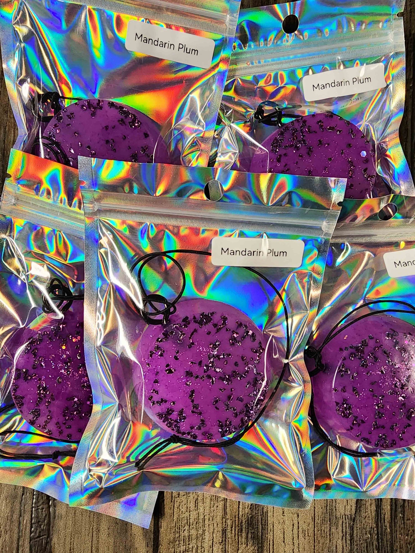 aroma bead air freshener scented as mandarin plum