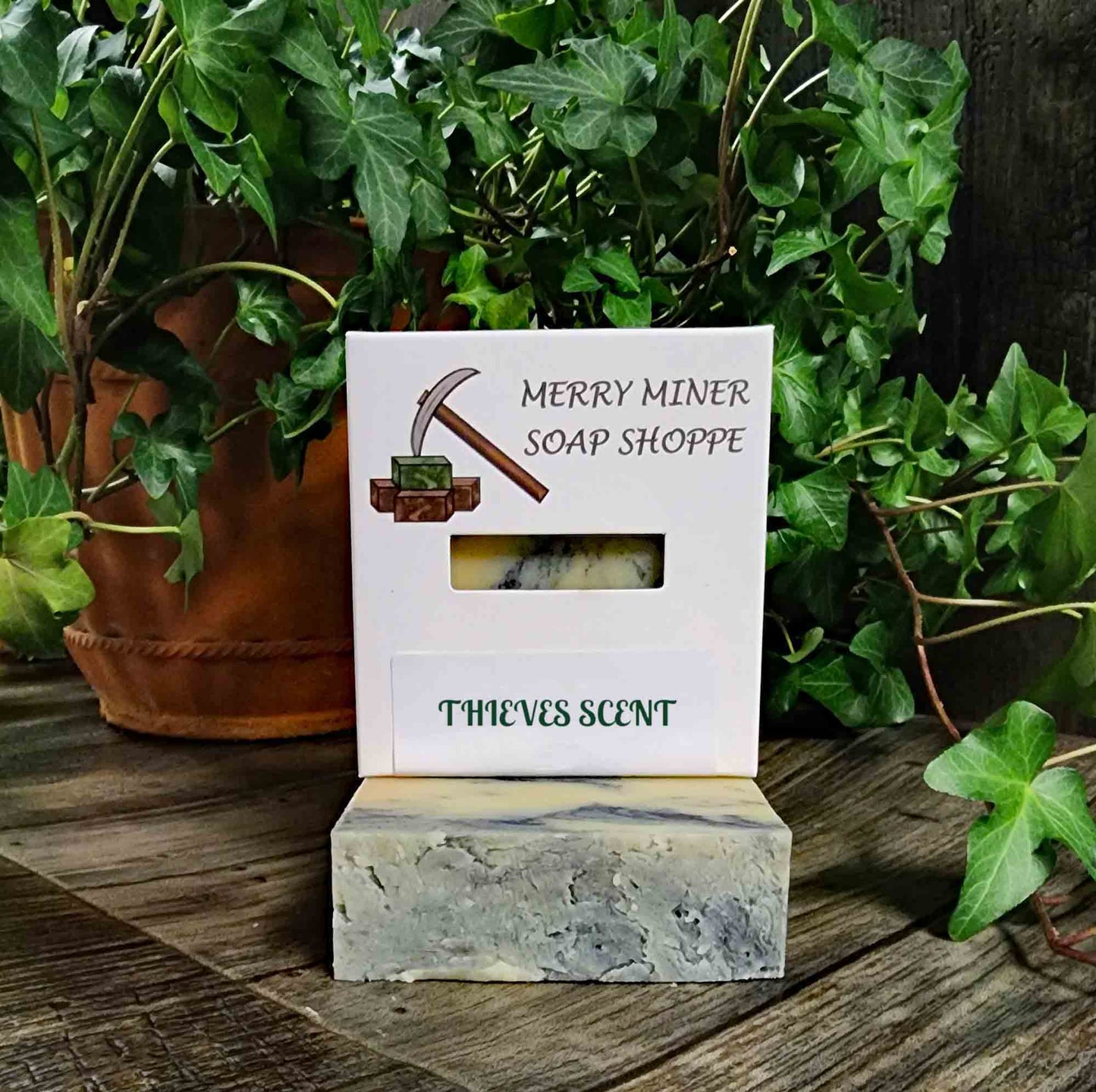 all natural bar soap scented as thieves scent