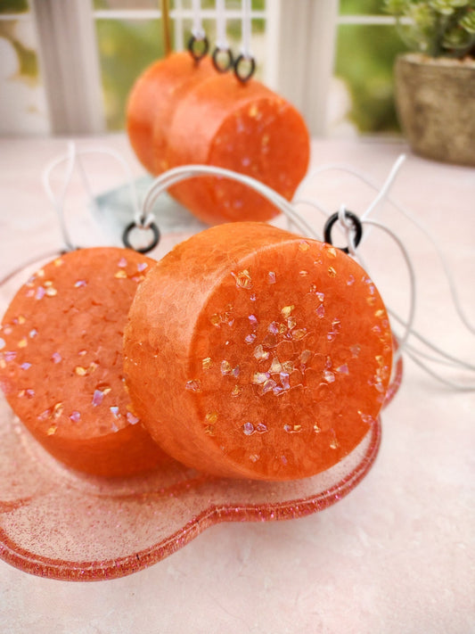 aroma bead air freshener scented as pumpkin latte