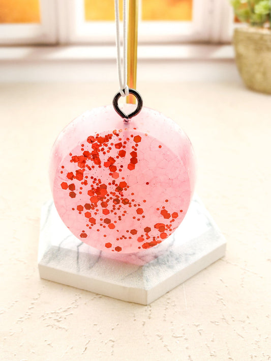 aroma bead air freshener scented as strawberry rhubarb