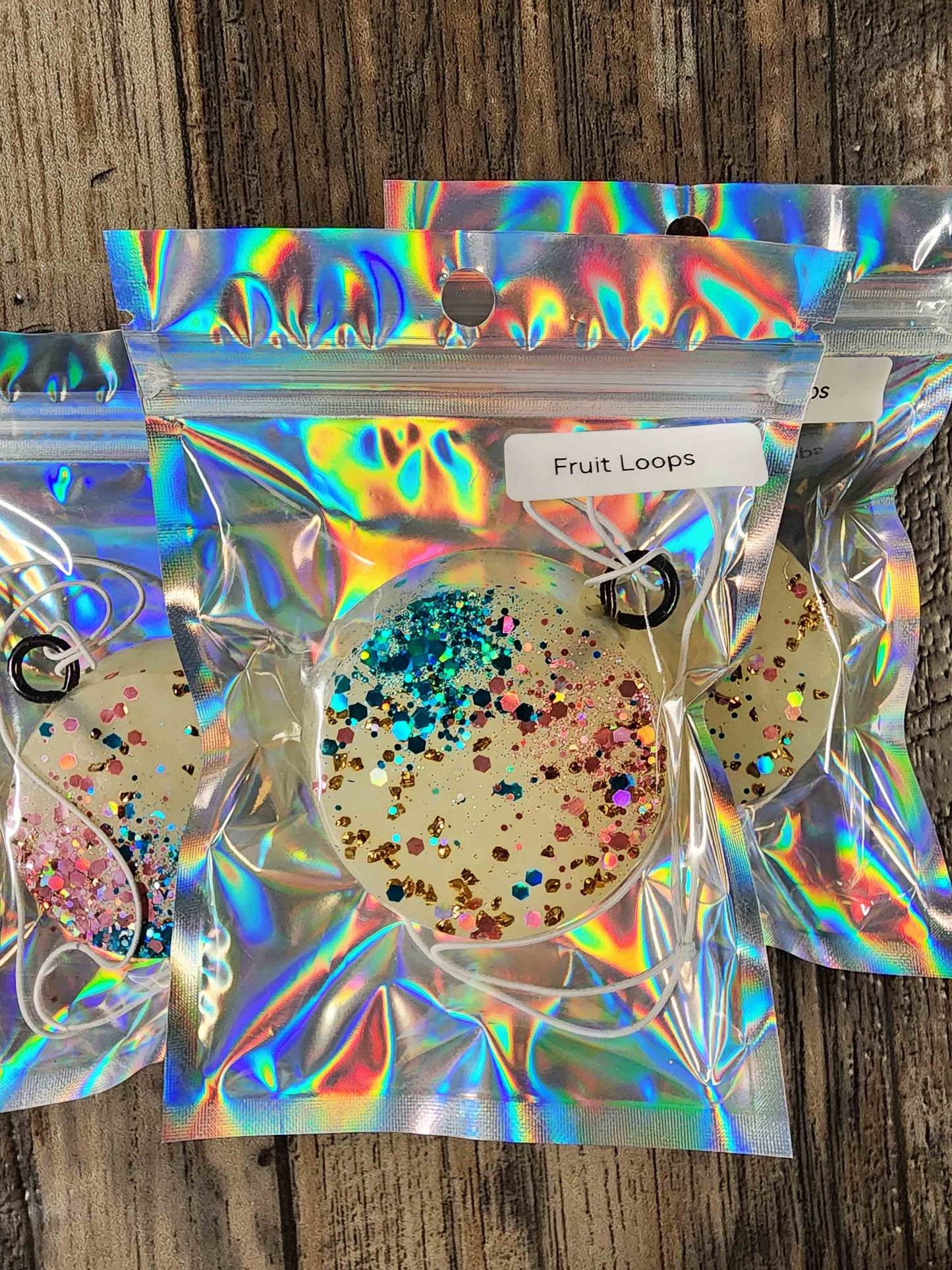 aroma bead air freshener scented as fruit loops