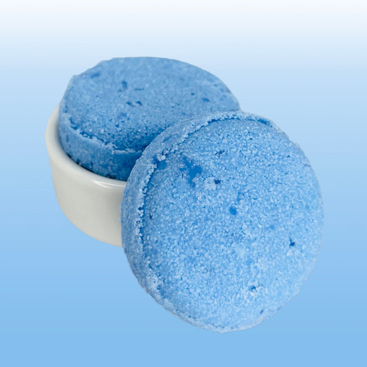shower steamer scented as Lavender Woods