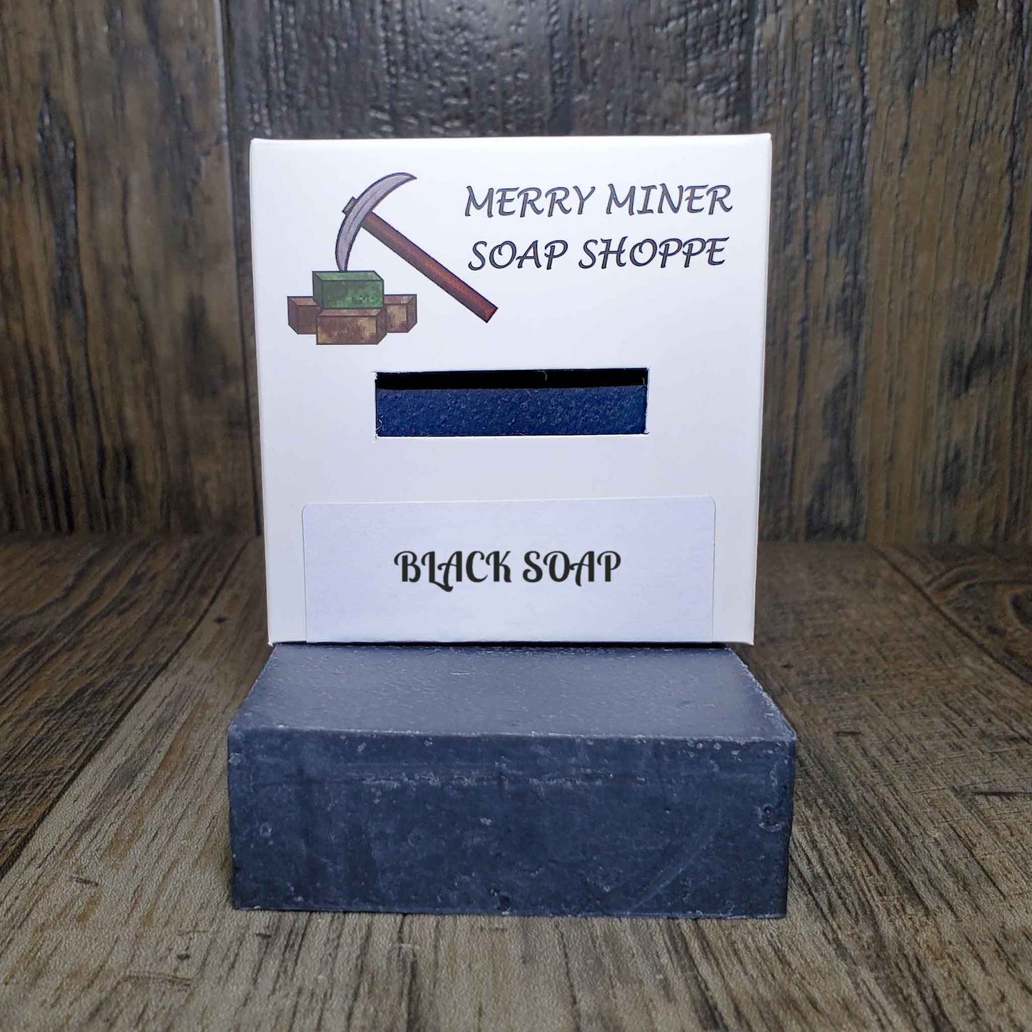 natrual bar soap scented as black soap