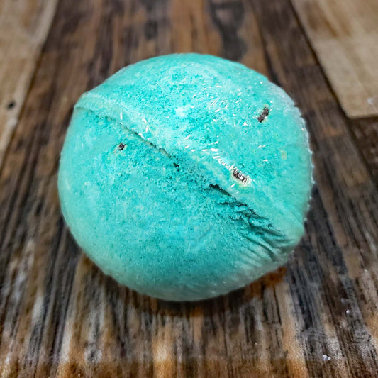 natural bath bomb scented as wakame